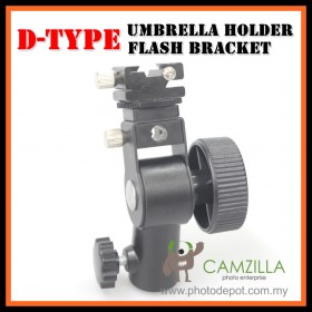 Camzilla Type D Aluminum Alloy Swivel Flashlight Stand Bracket Umbrella Holder	